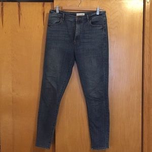 Ann Taylor Loft Modern High Waist Skinny Ankle